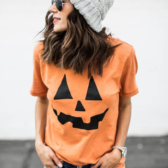 Pumpkin | Short Sleeve T-Shirt - Picture 1 of 5